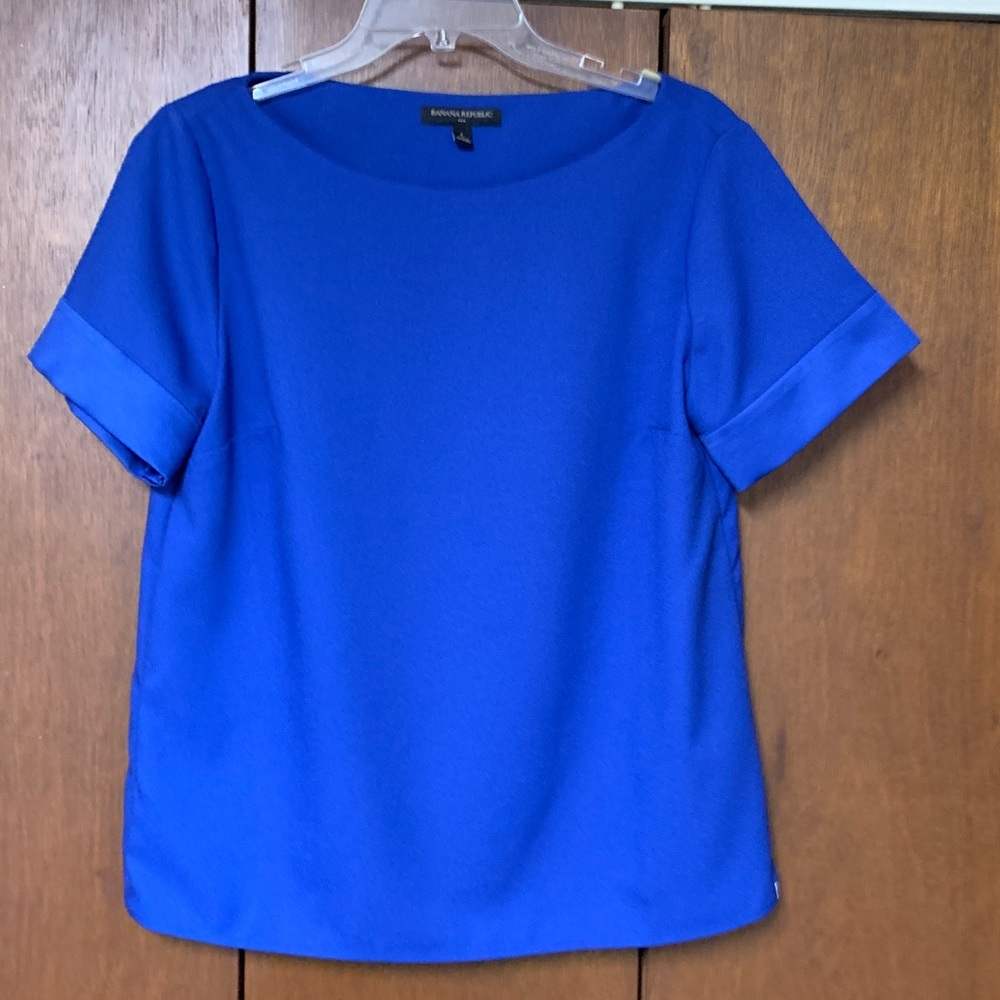 Banana Republic Cobalt Blue Top